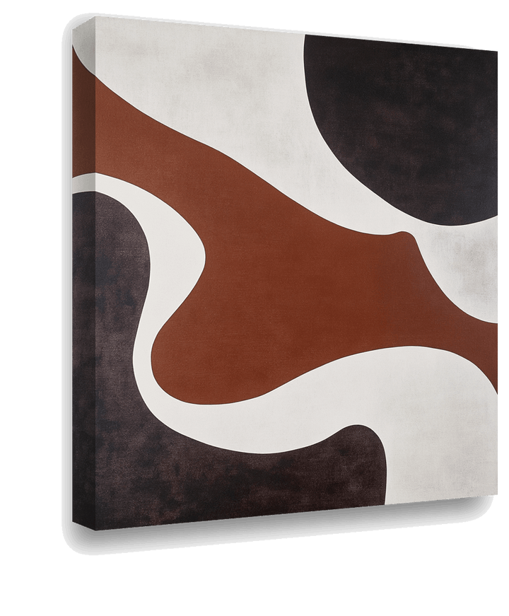 Serene Curves: Minimalist Abstract Elegance