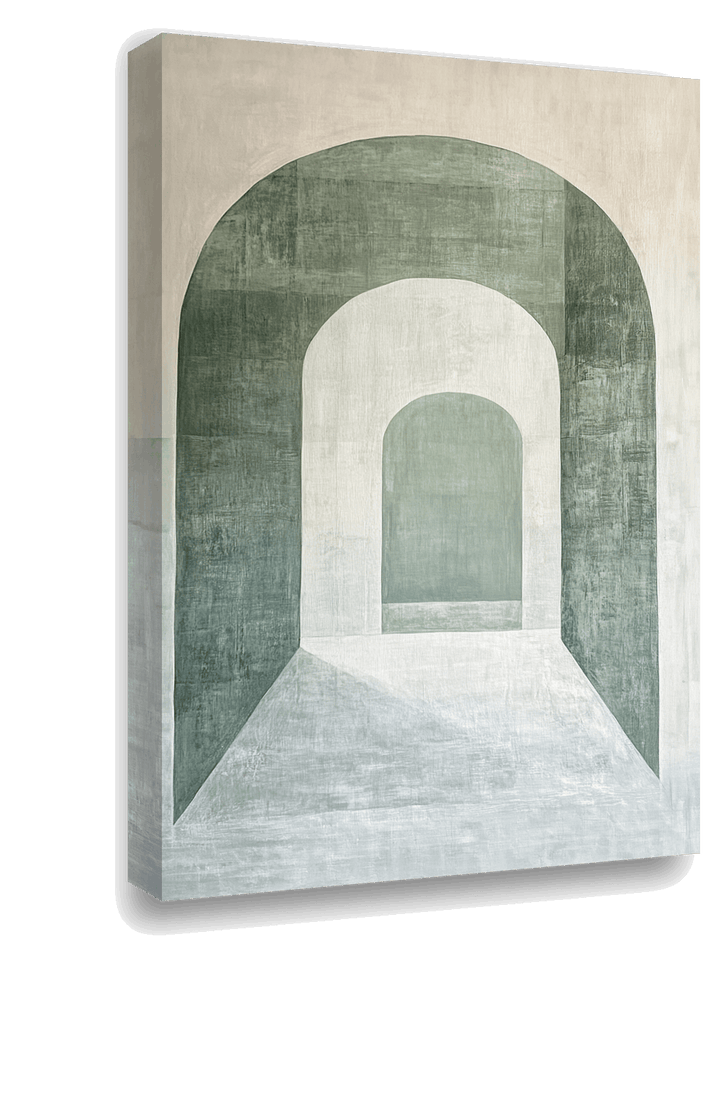 Embrace of Space: Minimalist Archway