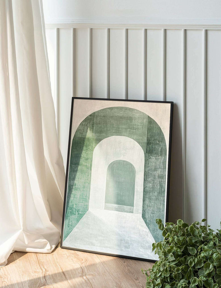 Embrace of Space: Minimalist Archway