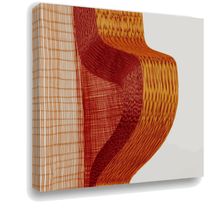 Warm Textures: An Abstract Exploration