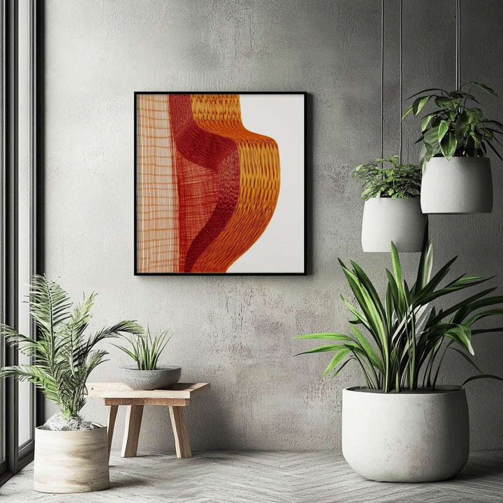 Warm Textures: An Abstract Exploration