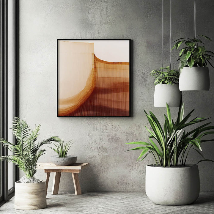 Flowing Elegance: Abstract Fabric Waves