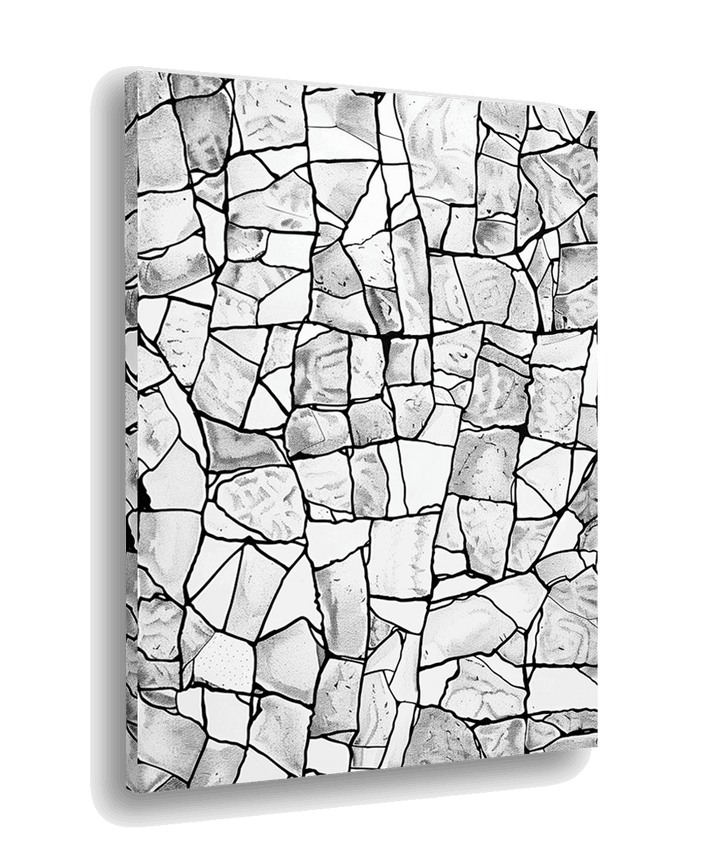 Fractured Stone Mosaic