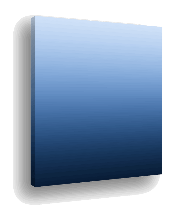 Infinite Horizon: Blue Gradient with White Dots