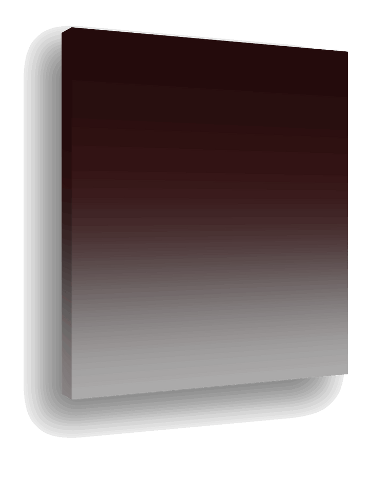 Sleek Border: Dark Brown and Burgundy Gradient