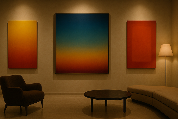 Gradient and Color Field Art