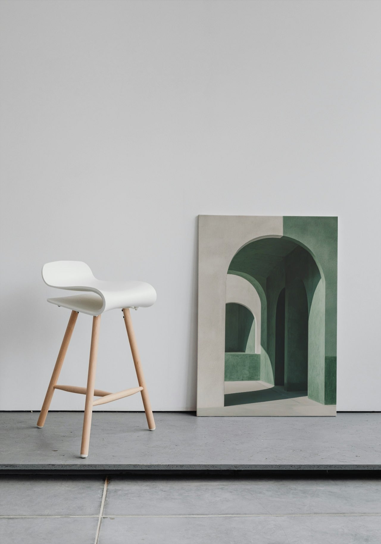 Threshold of Mystery: Arched Doorframe