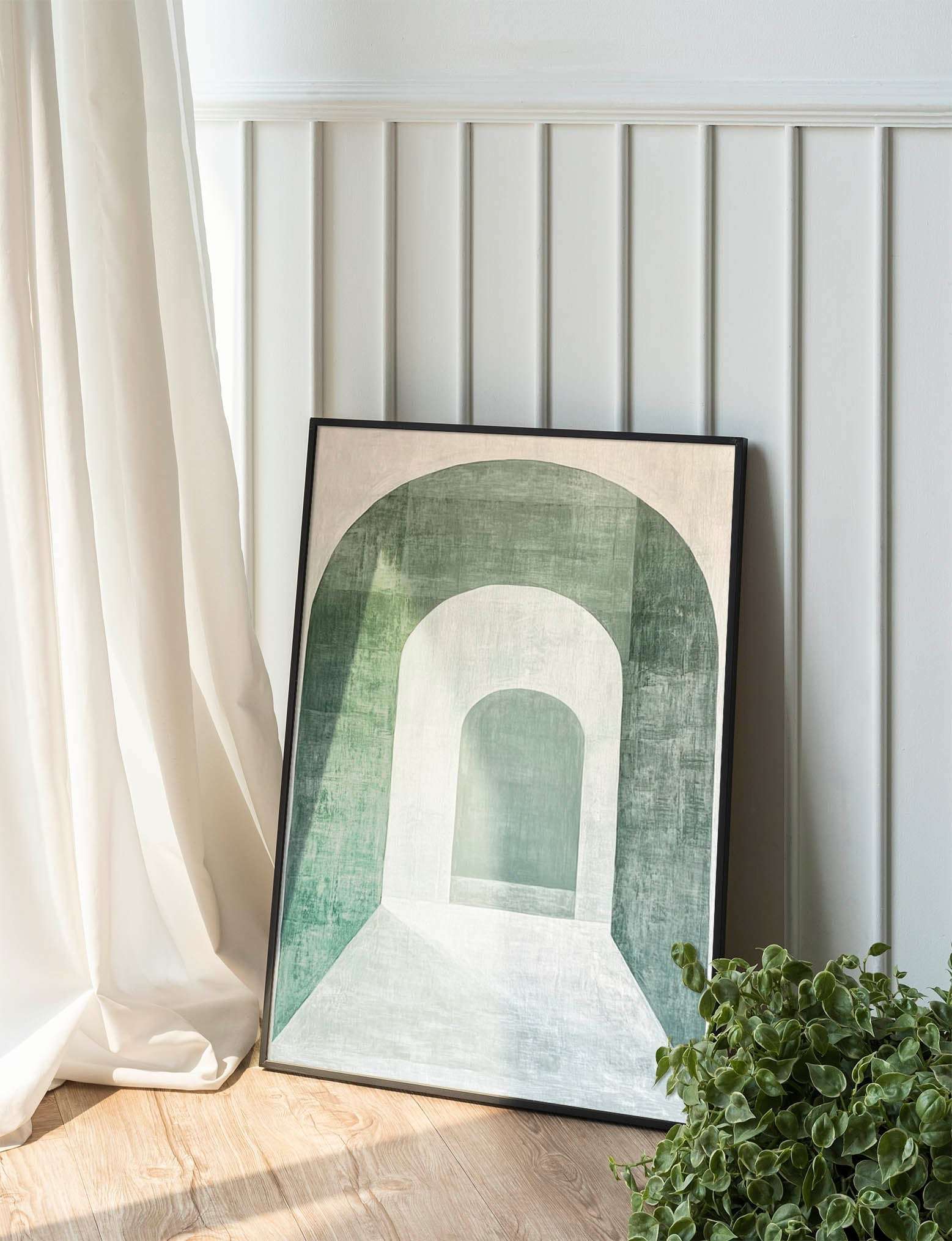 Embrace of Space: Minimalist Archway