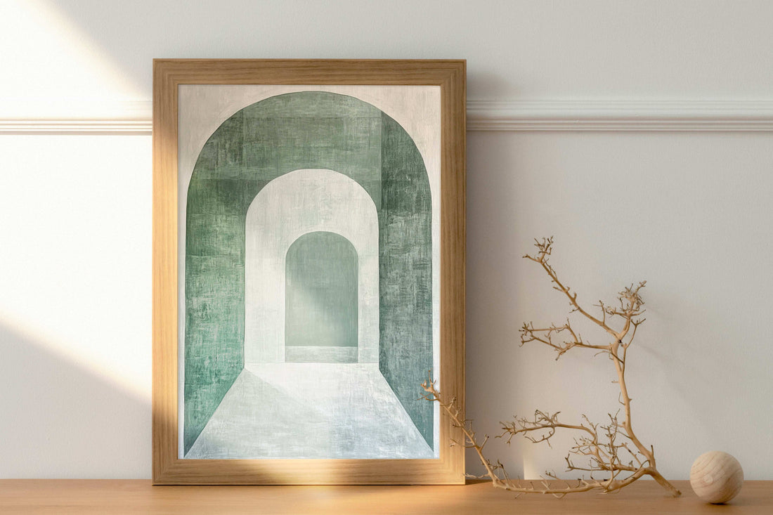 Embrace of Space: Minimalist Archway