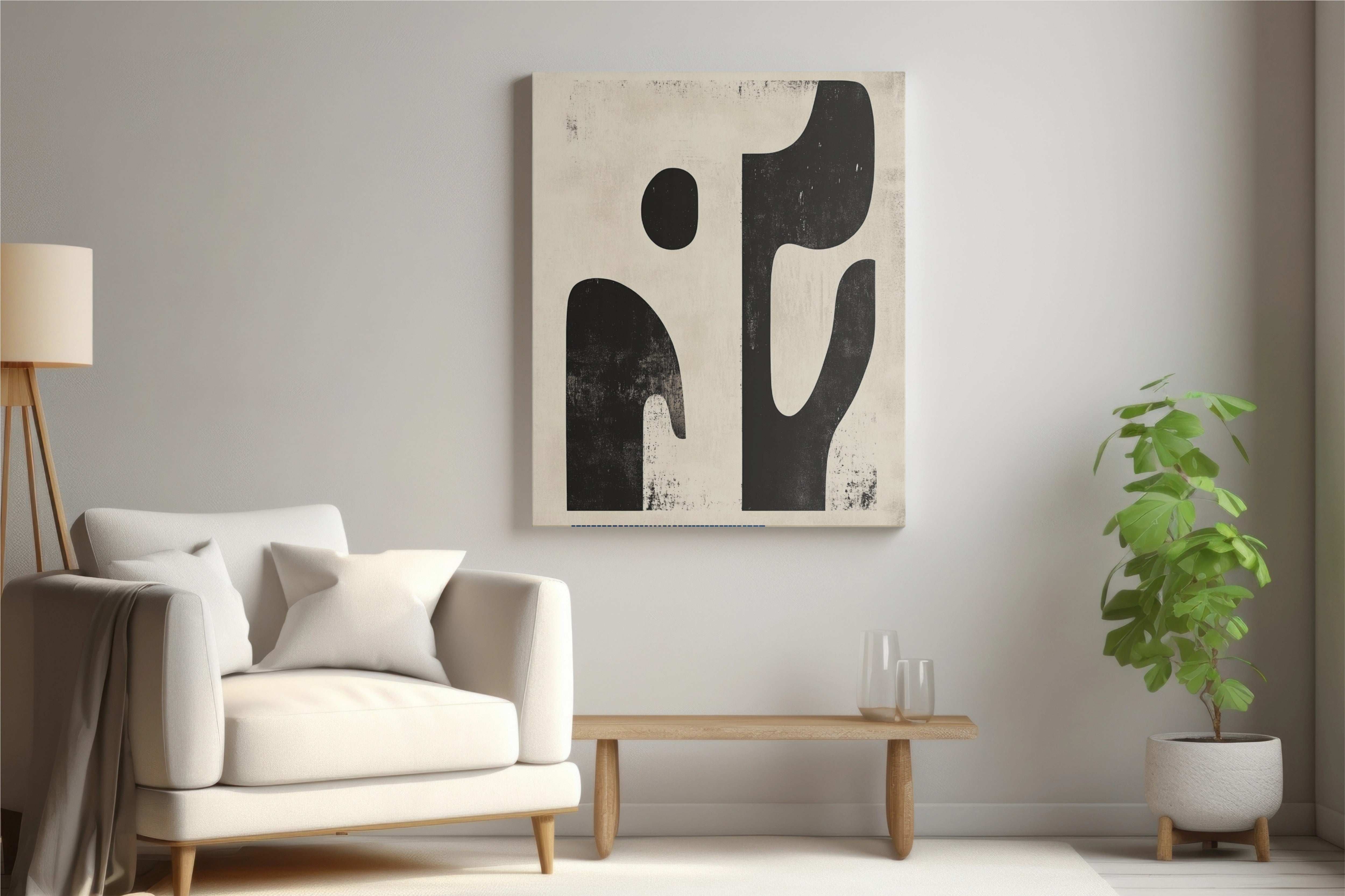 Unity in Form: Minimalist Geometric Expression