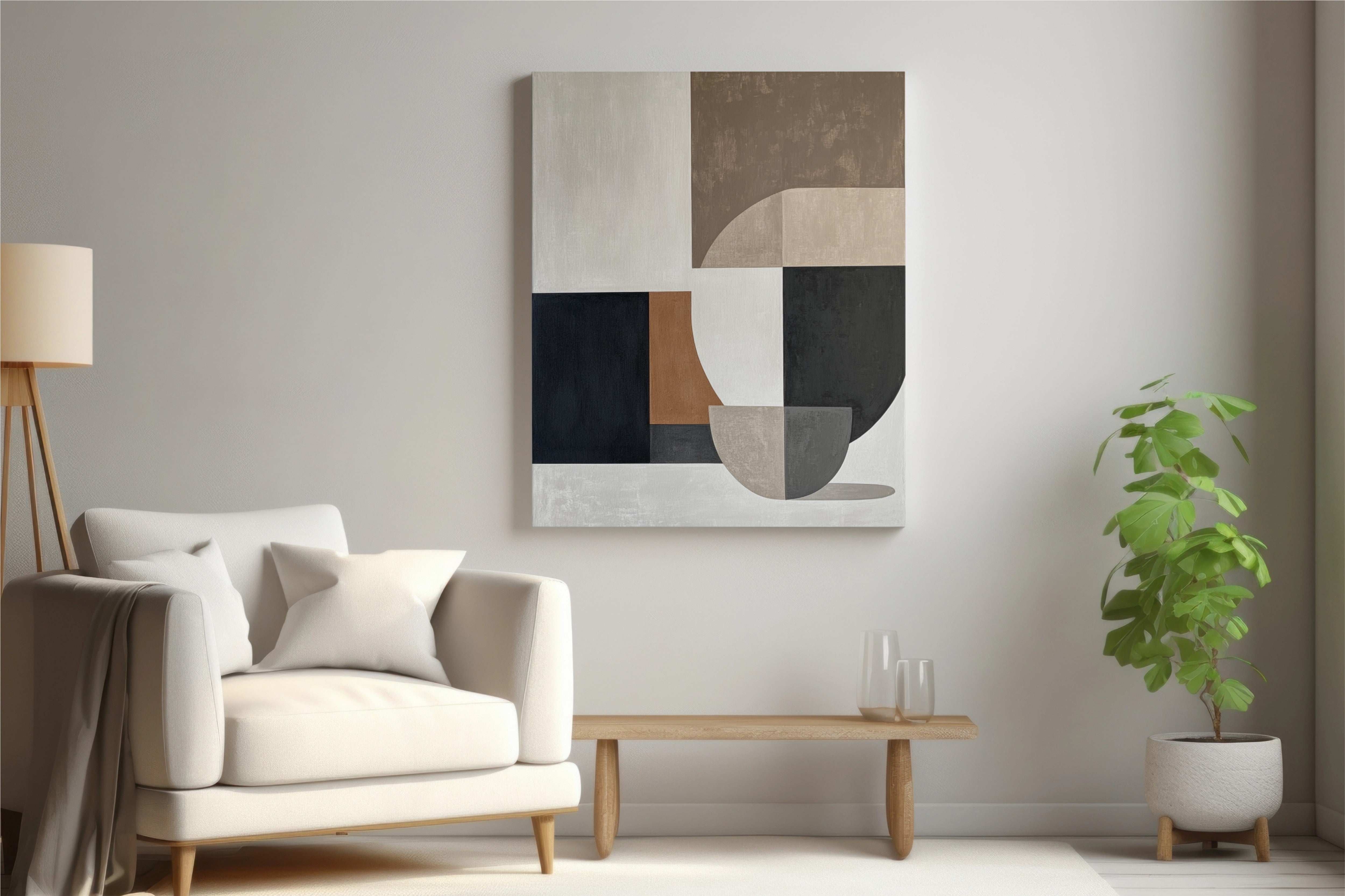 Abstract Elegance: Geometric Minimalism