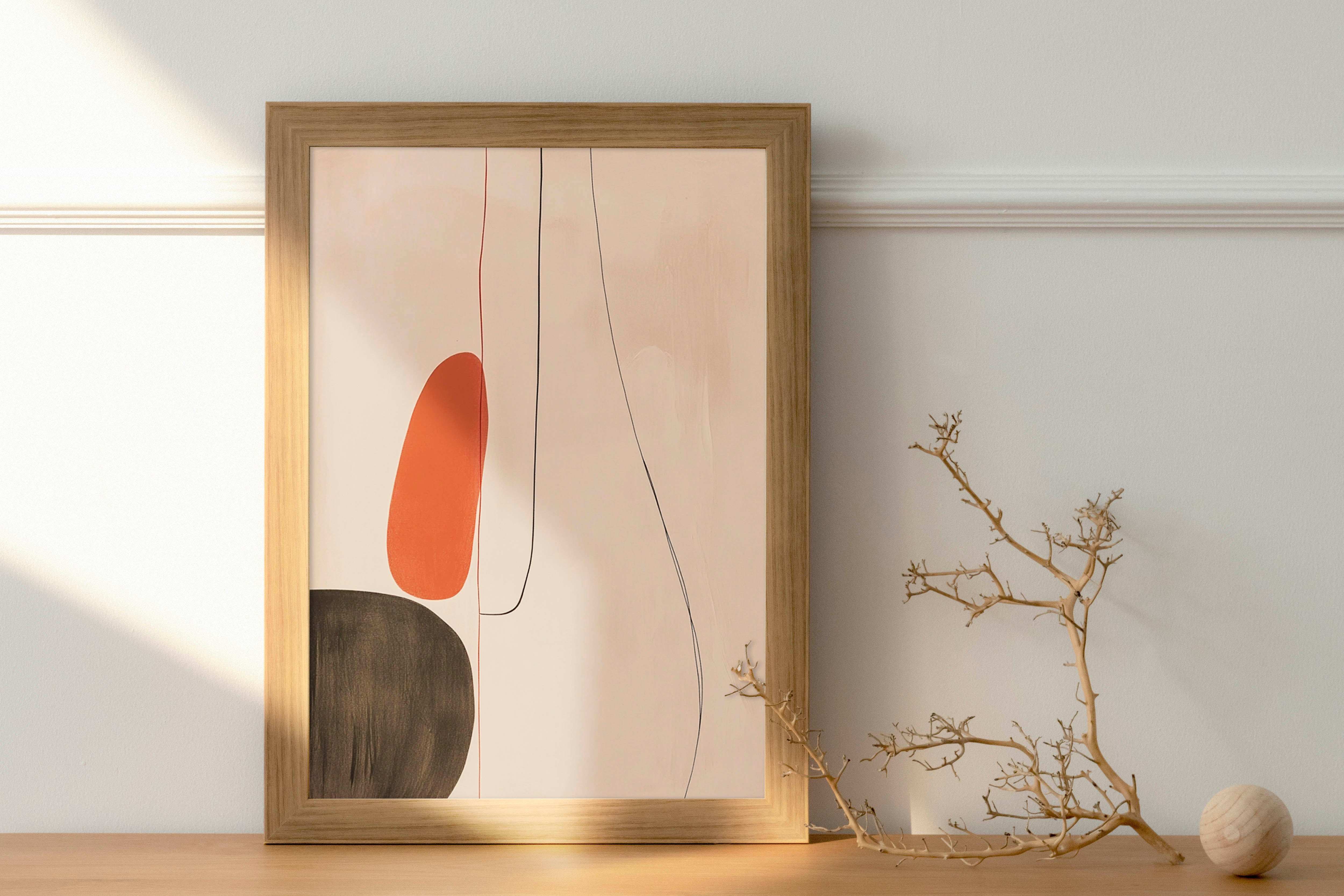 Boho Harmony: Minimalist Japandi Elegance