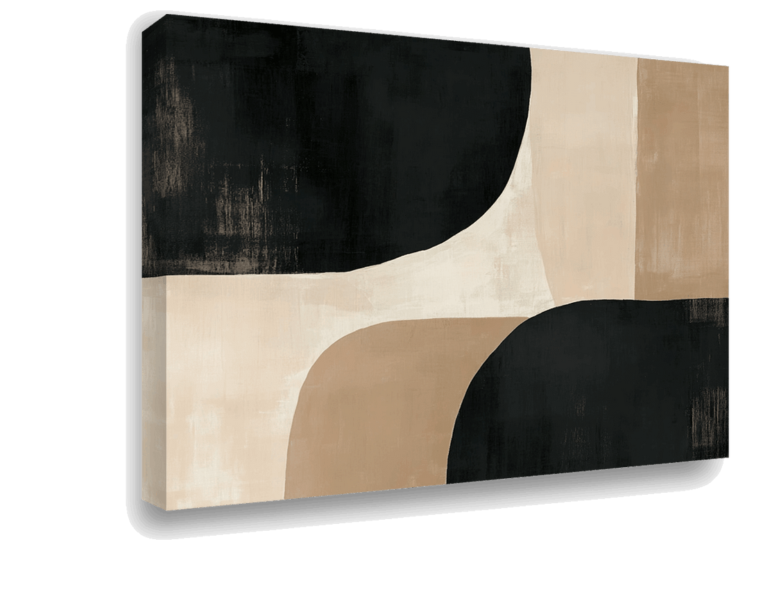 Neutral Elegance: Abstract Harmony