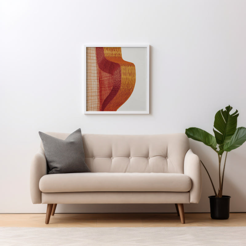 Warm Textures: An Abstract Exploration