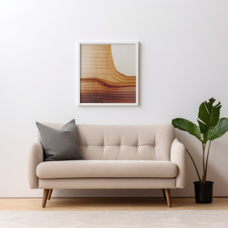 Layers of Nature: Abstract Wood Grain Art