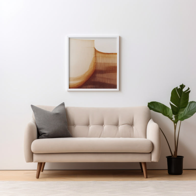 Flowing Elegance: Abstract Fabric Waves