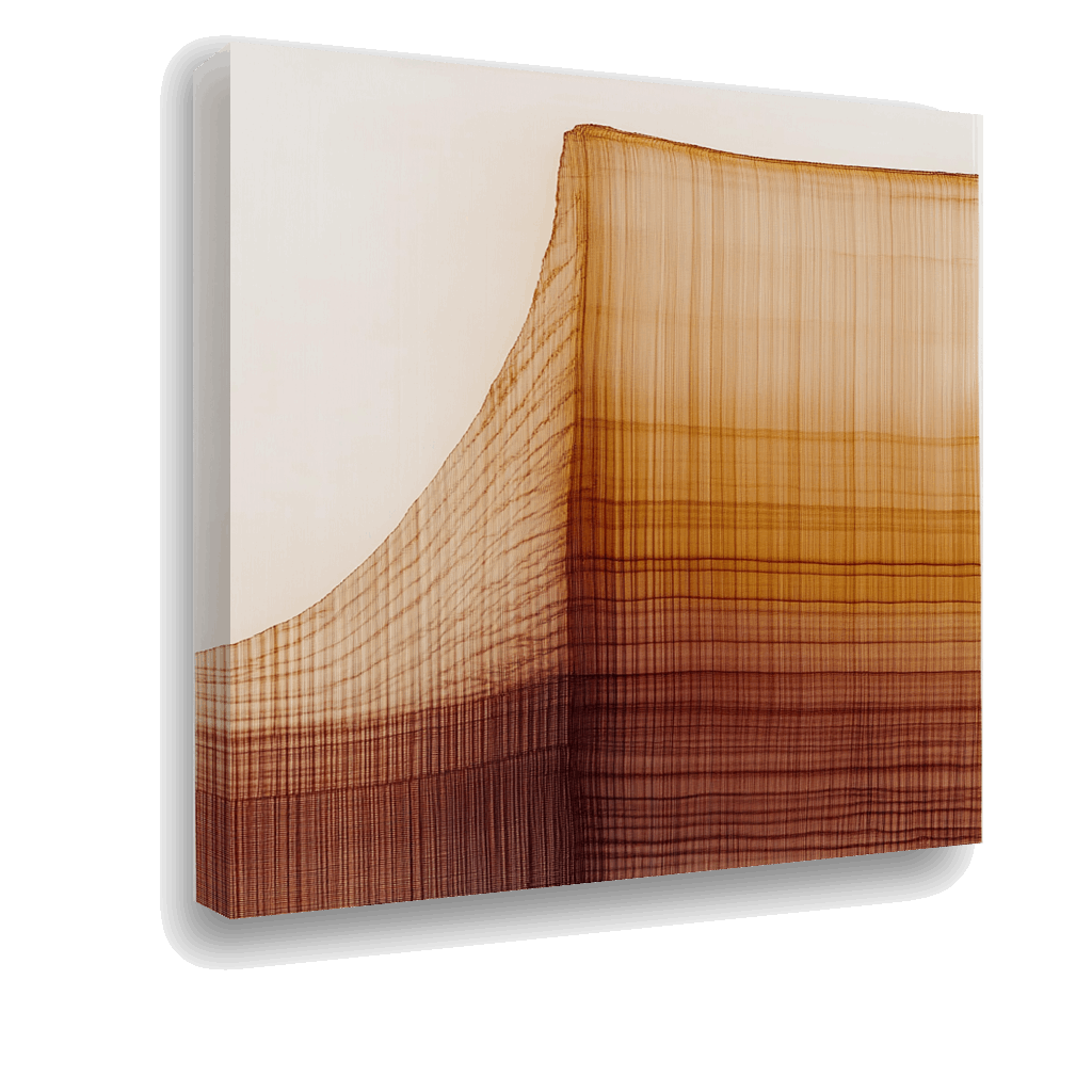 Woven Horizons: Abstract Fabric Geometry