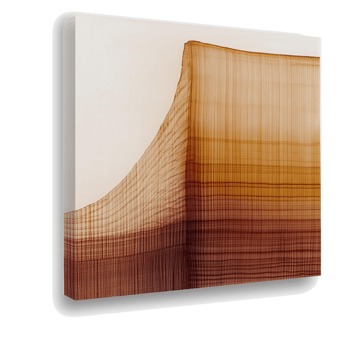 Woven Horizons: Abstract Fabric Geometry