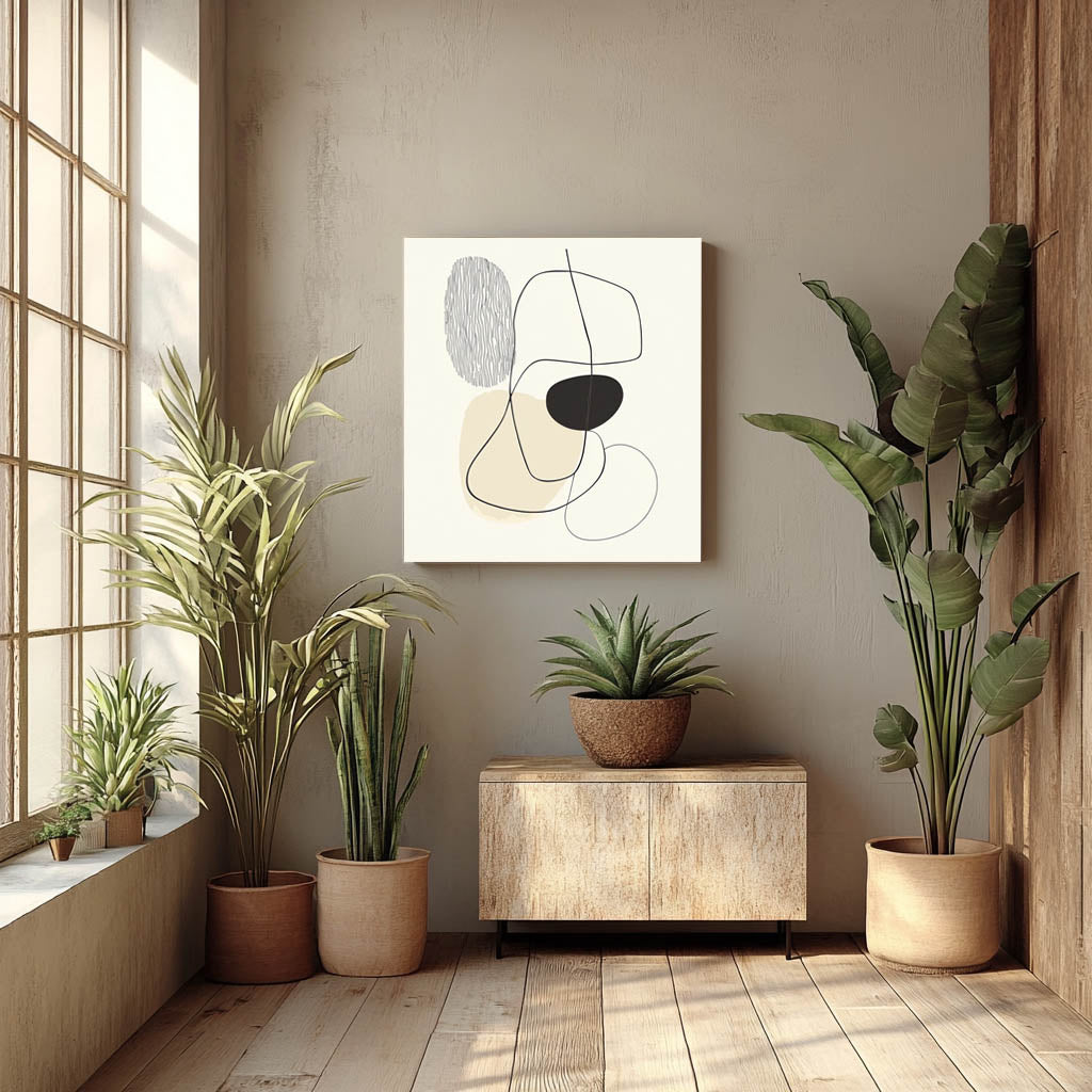 Elegant Minimalism: Abstract Line Art