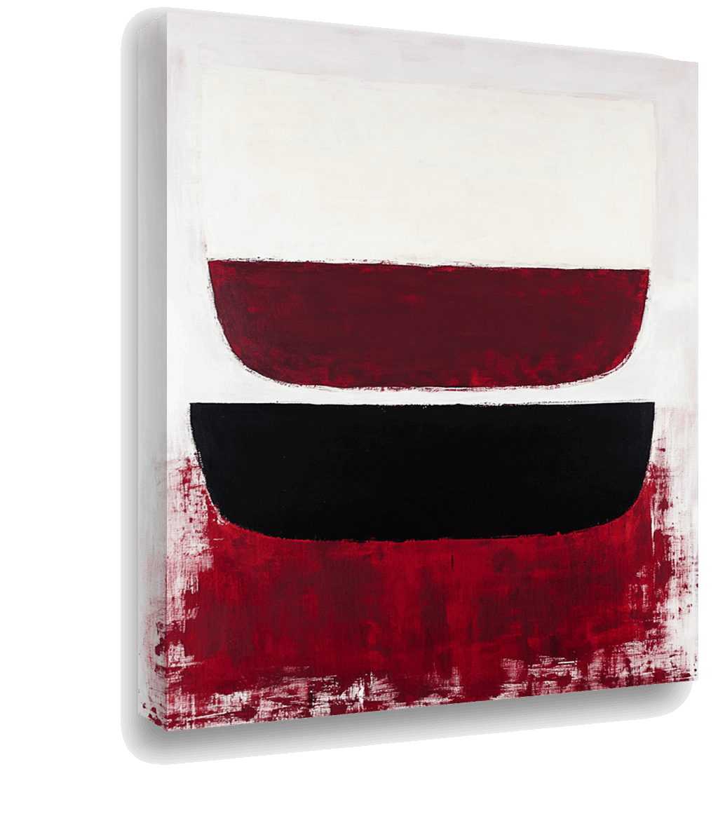Serenity in Color: A Minimalist Abstract Composition