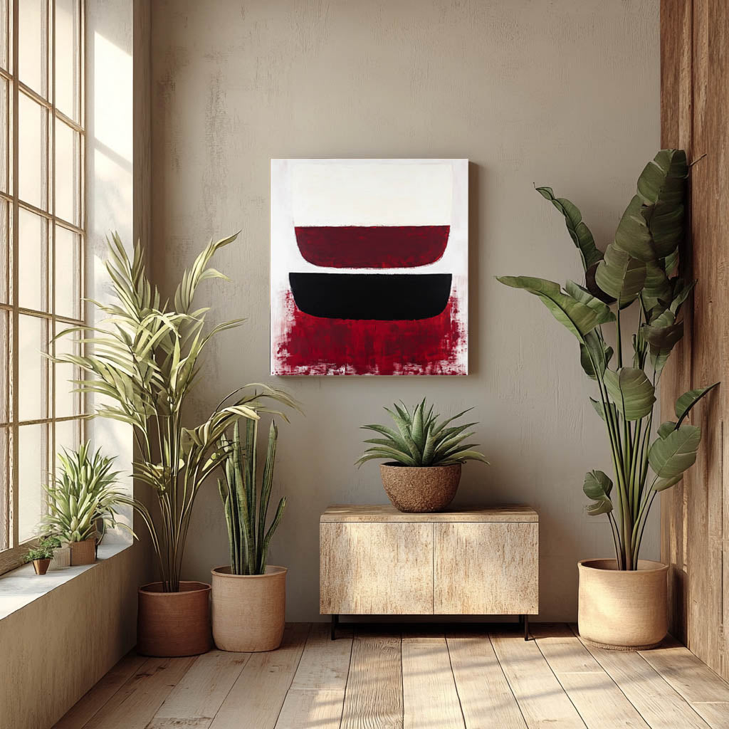 Serenity in Color: A Minimalist Abstract Composition