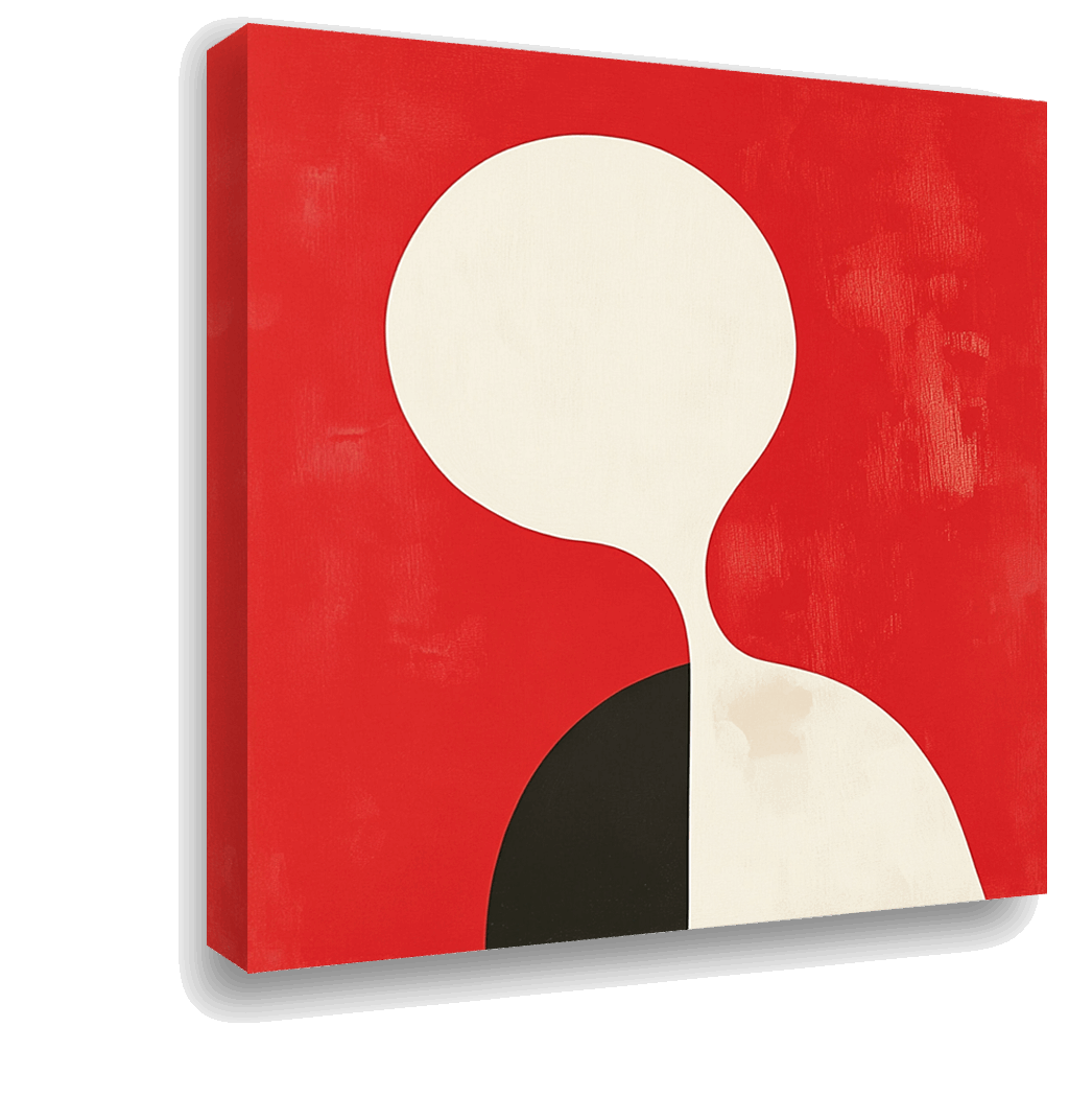 Abstract Human Silhouette: Modern Minimalism