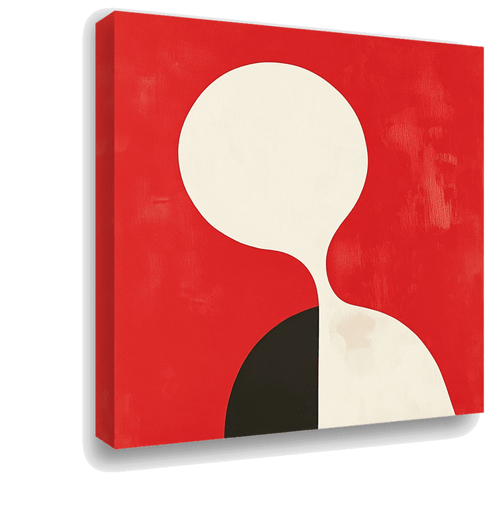 Abstract Human Silhouette: Modern Minimalism