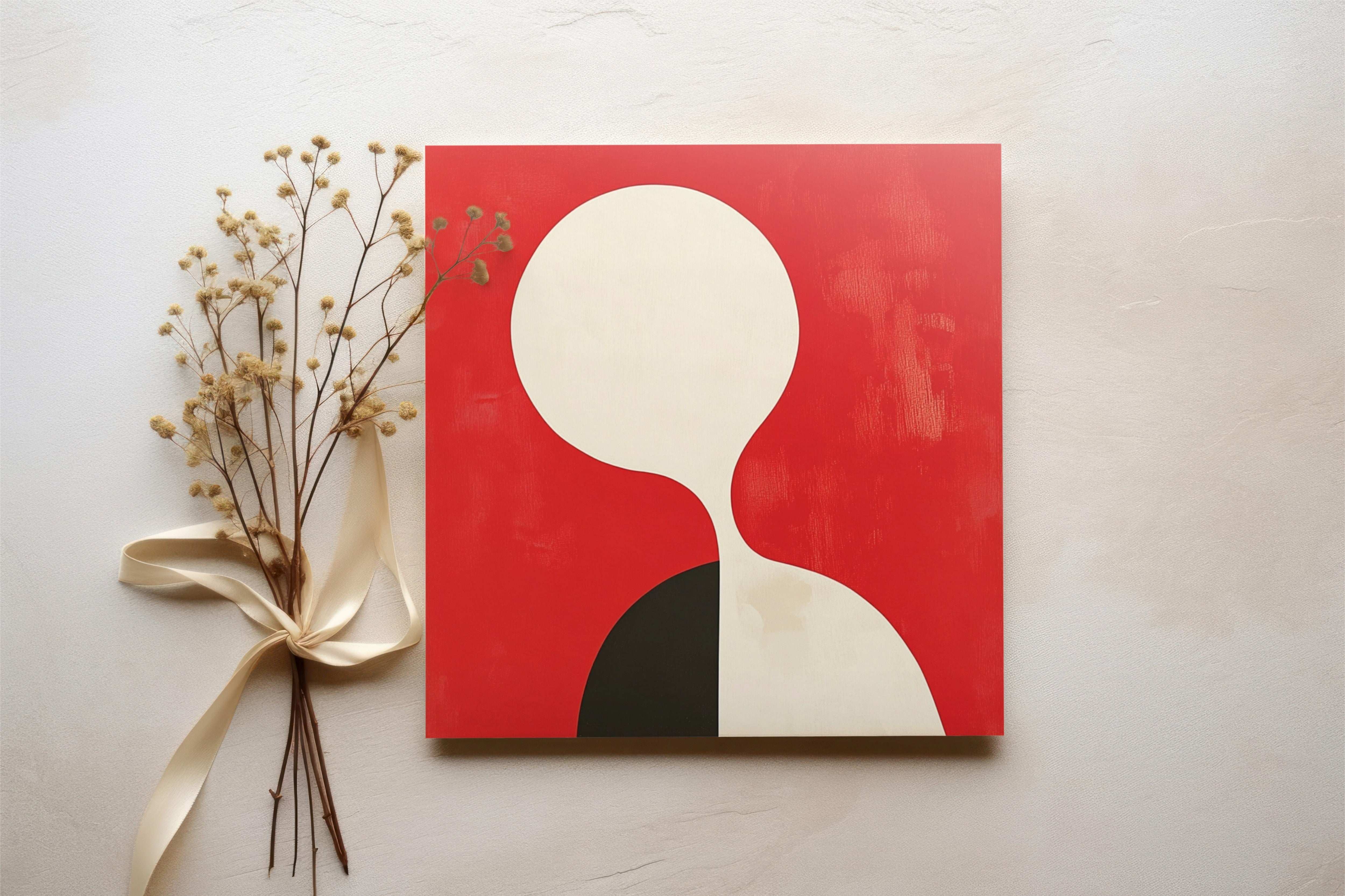 Abstract Human Silhouette: Modern Minimalism