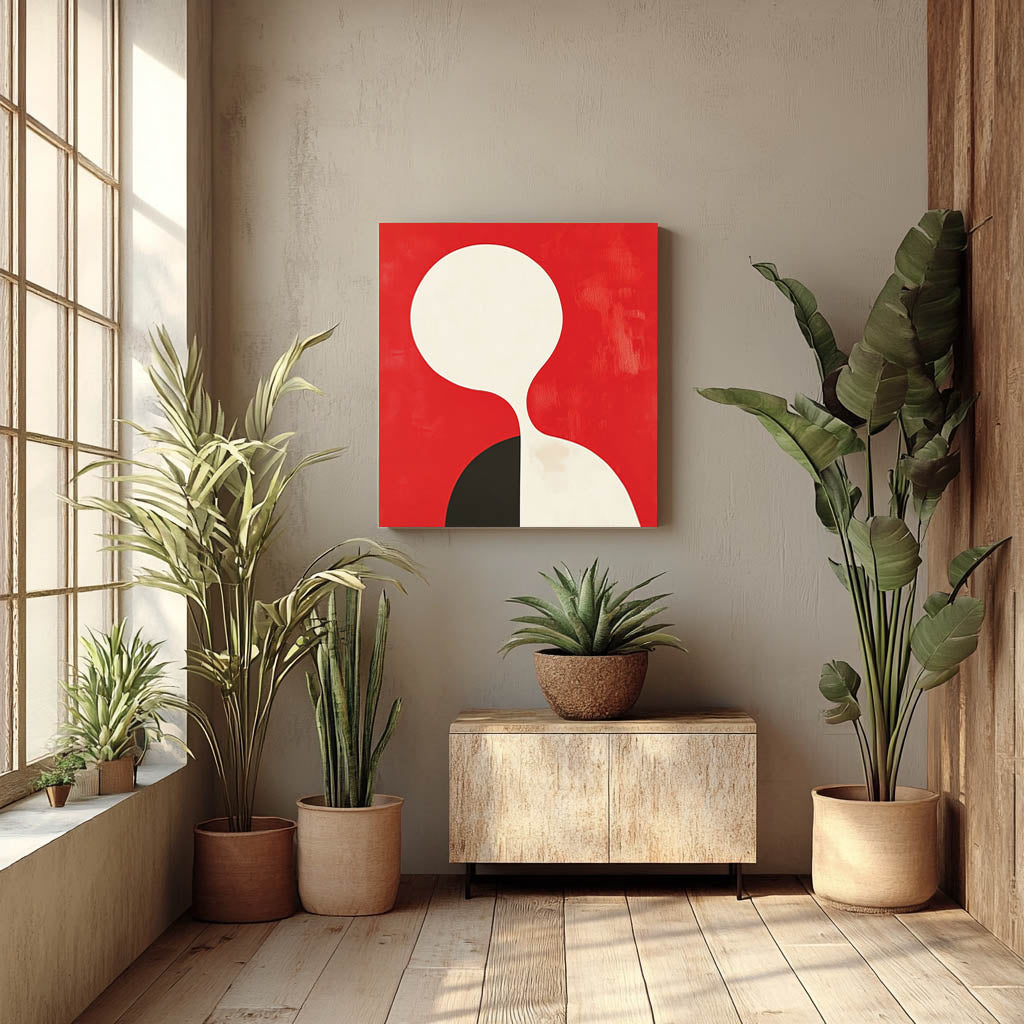 Abstract Human Silhouette: Modern Minimalism