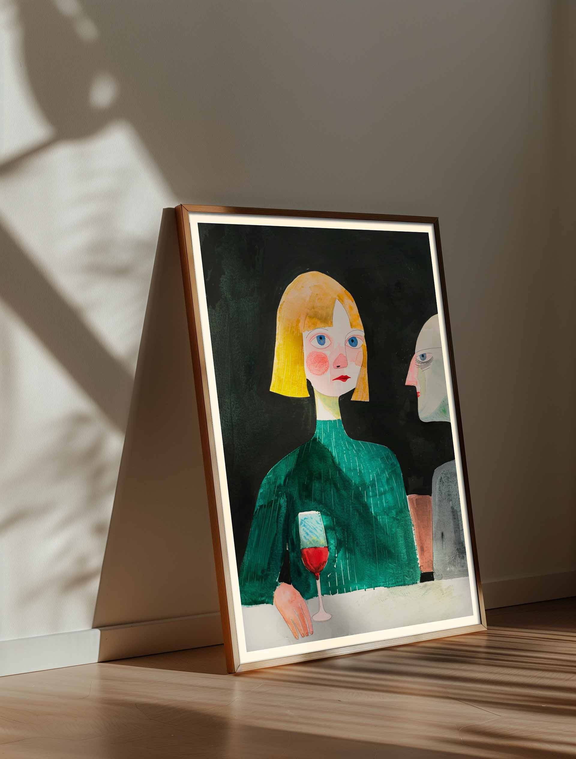 Conversations in Emerald Hues