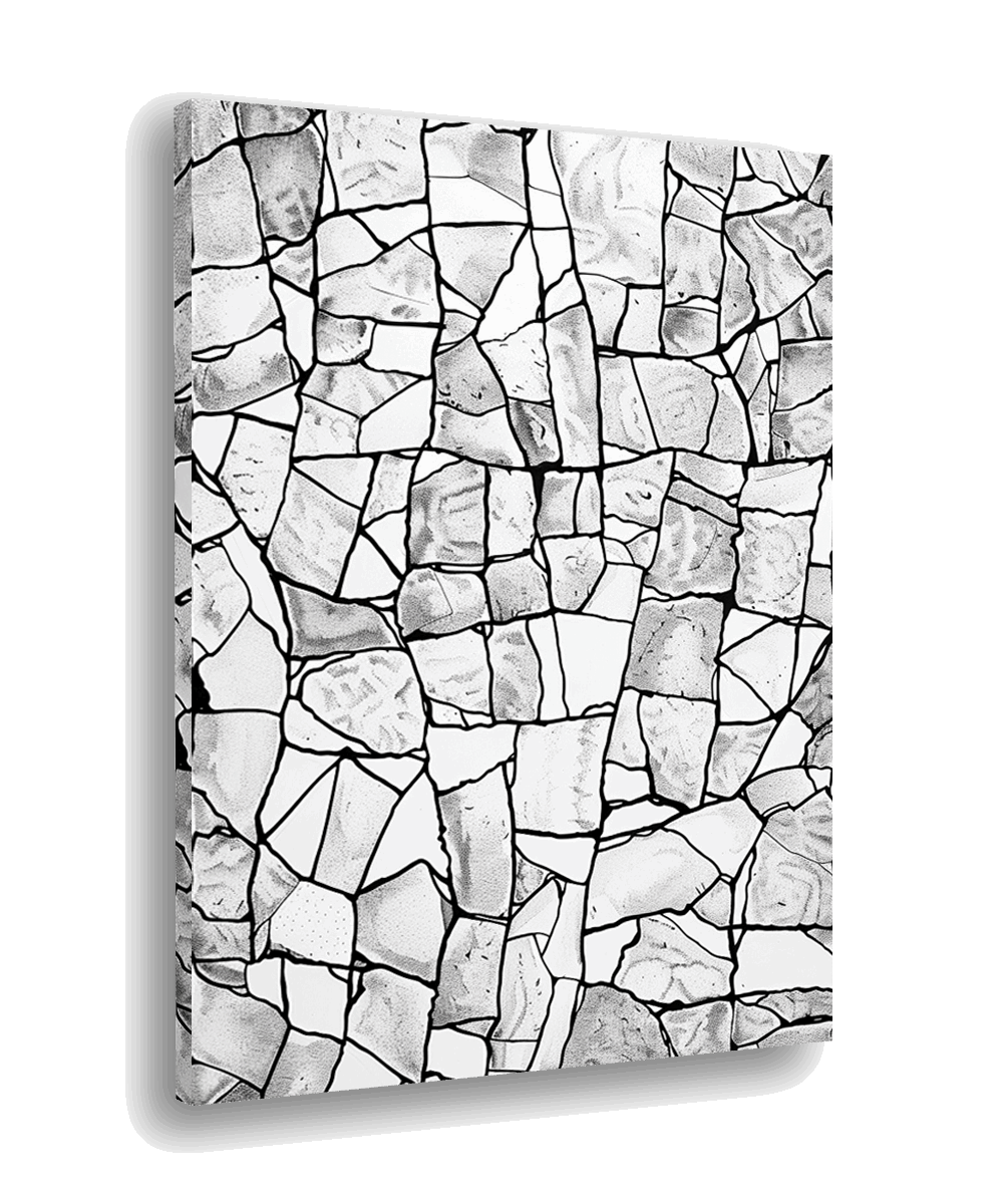 Fractured Stone Mosaic