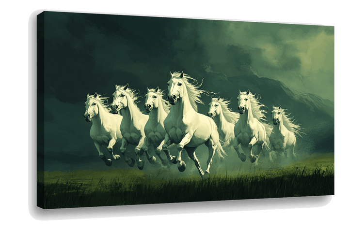 Charge of Abundance: Seven White Horses