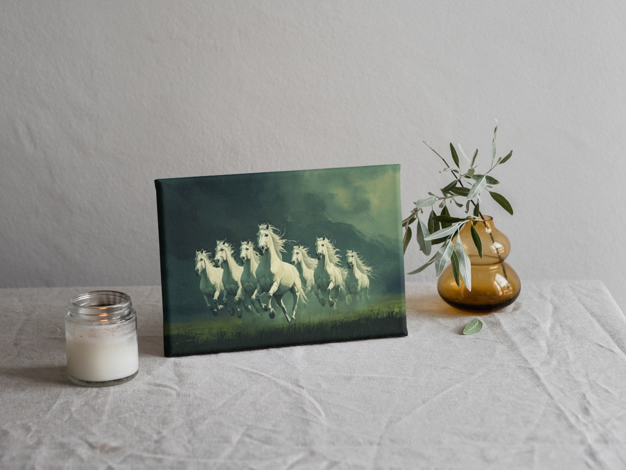 Charge of Abundance: Seven White Horses