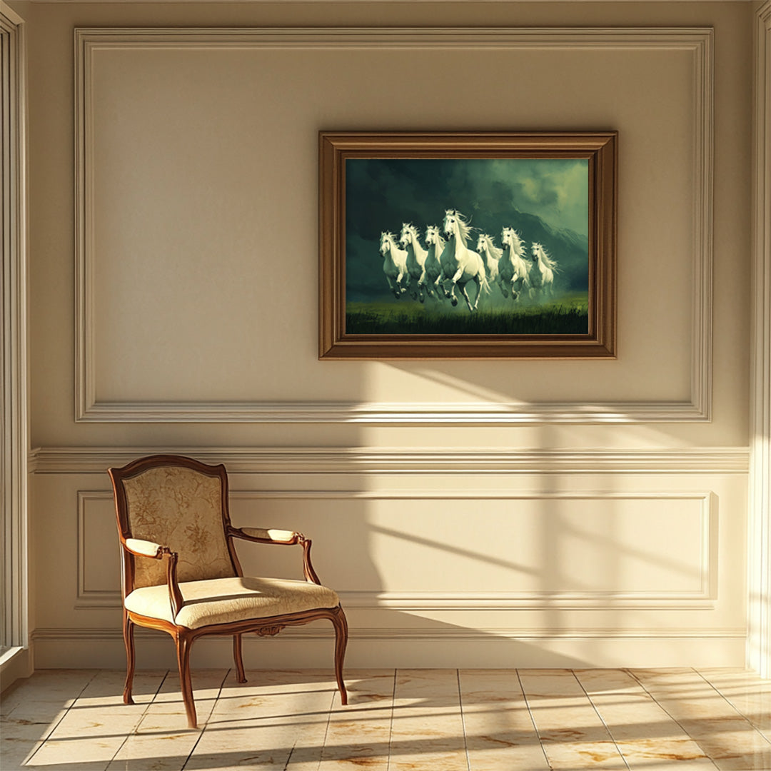 Charge of Abundance: Seven White Horses