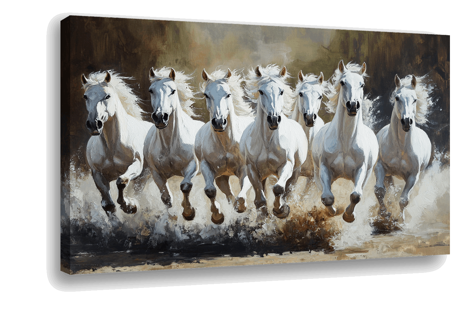 The Grace of Triumph: Seven White Horses
