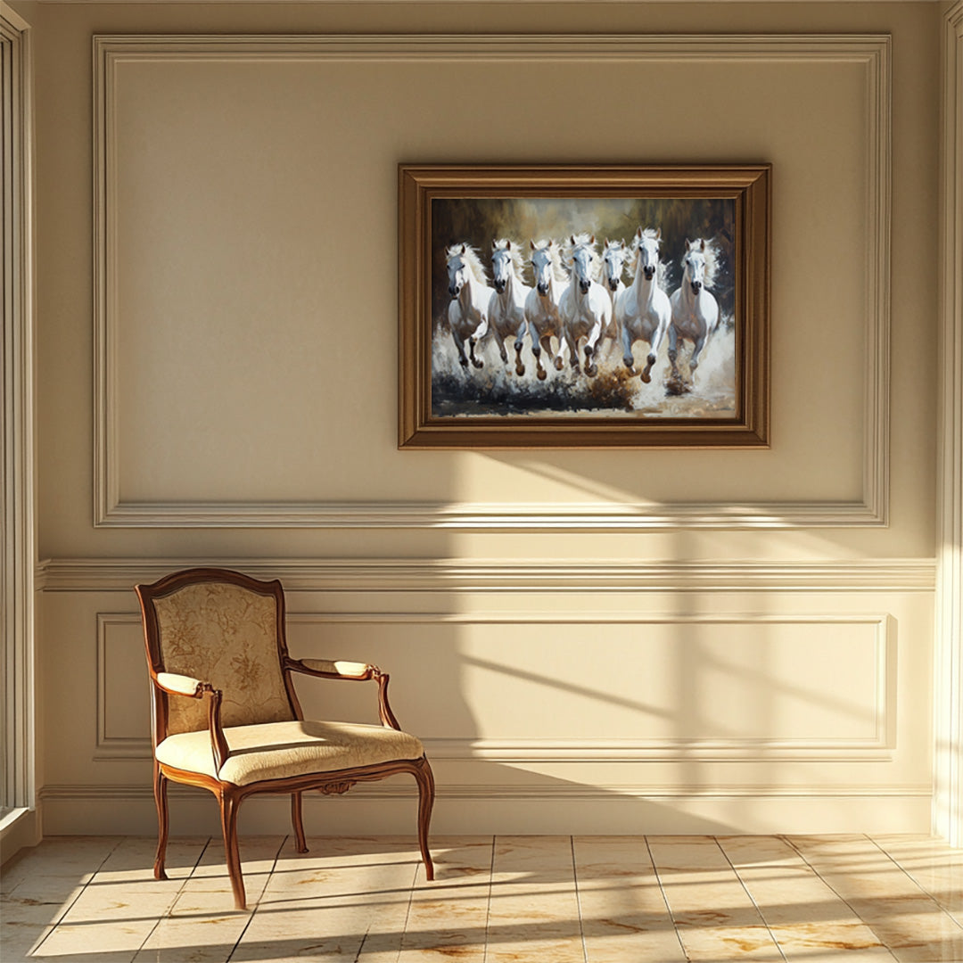 The Grace of Triumph: Seven White Horses