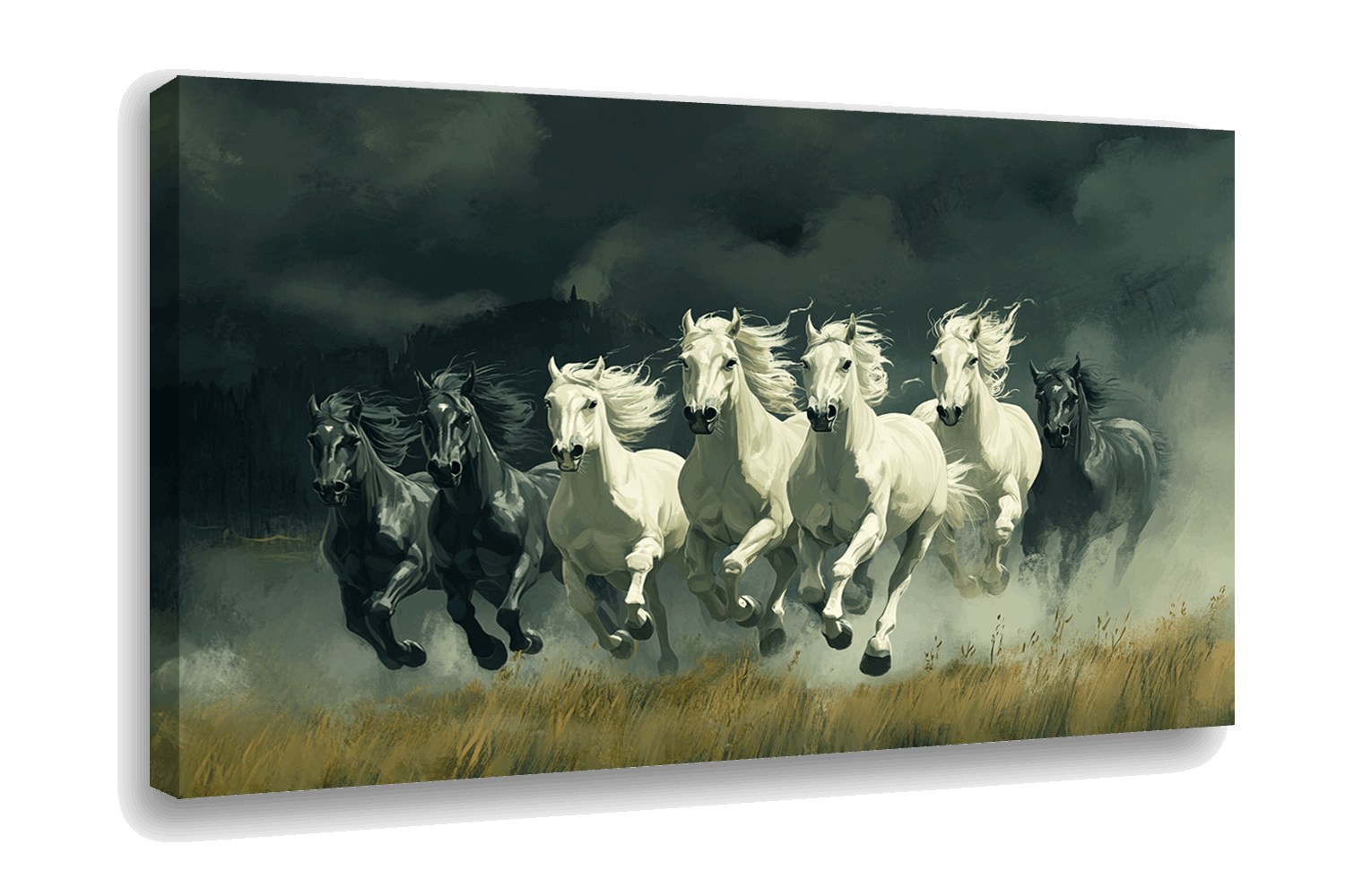 Wild Harmony: Seven Galloping Horses