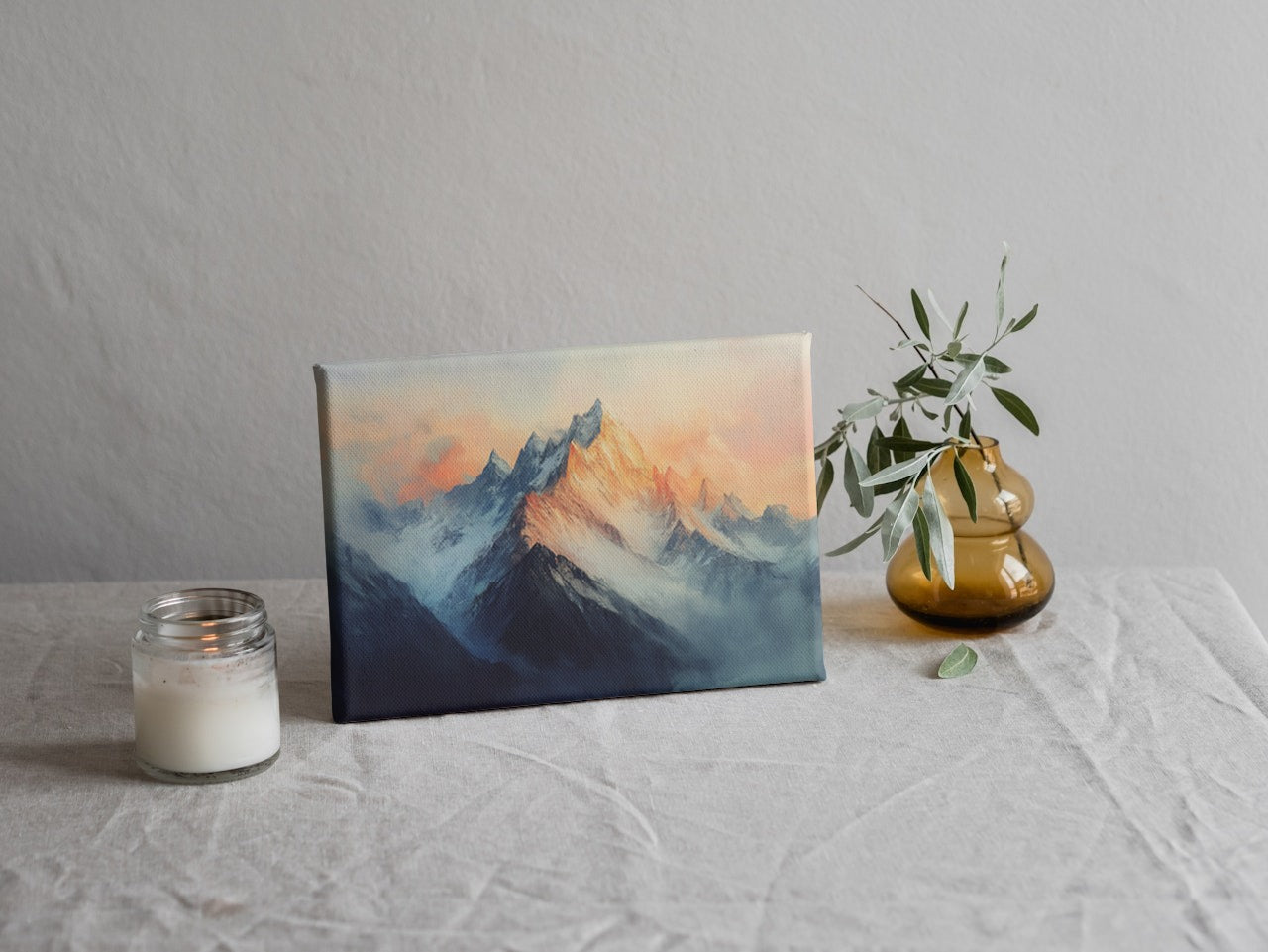 Golden Dawn: Majestic Mountain Sunrise