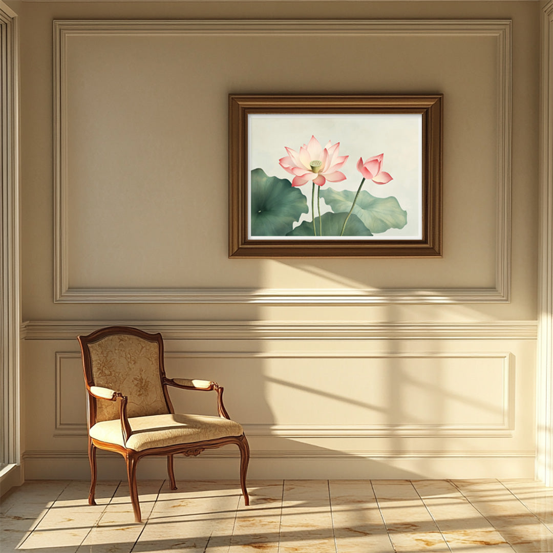 Lotus Elegance: Blossoms of Serenity