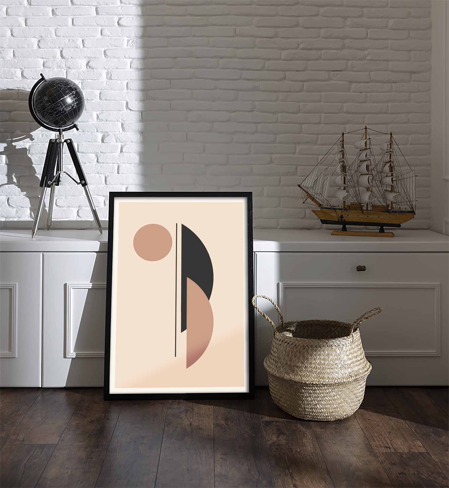 Symmetry in Muted Hues