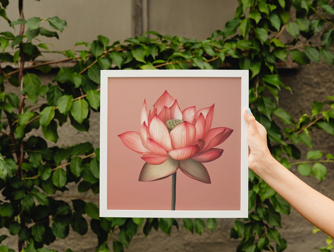 Blossoming Elegance: Lotus in Full Splendor