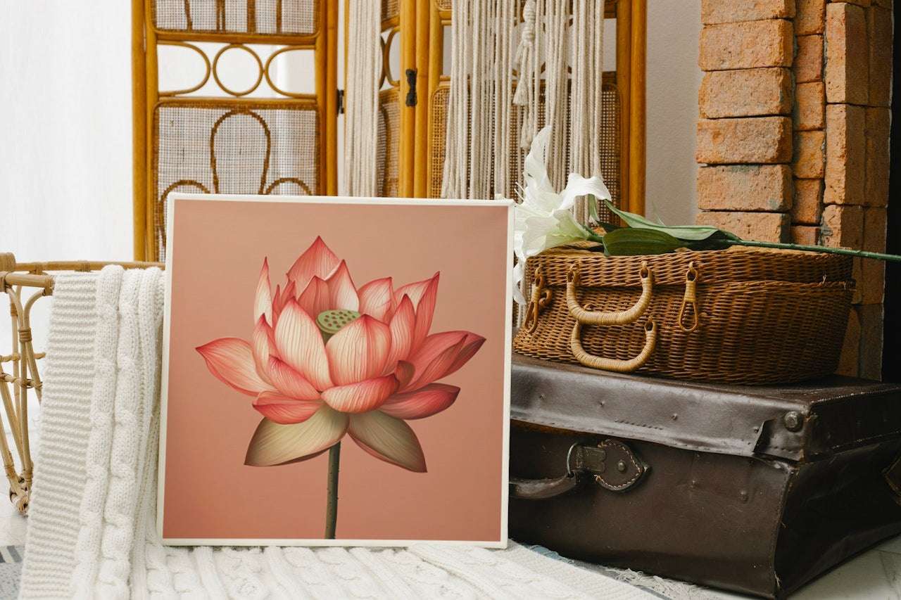 Blossoming Elegance: Lotus in Full Splendor
