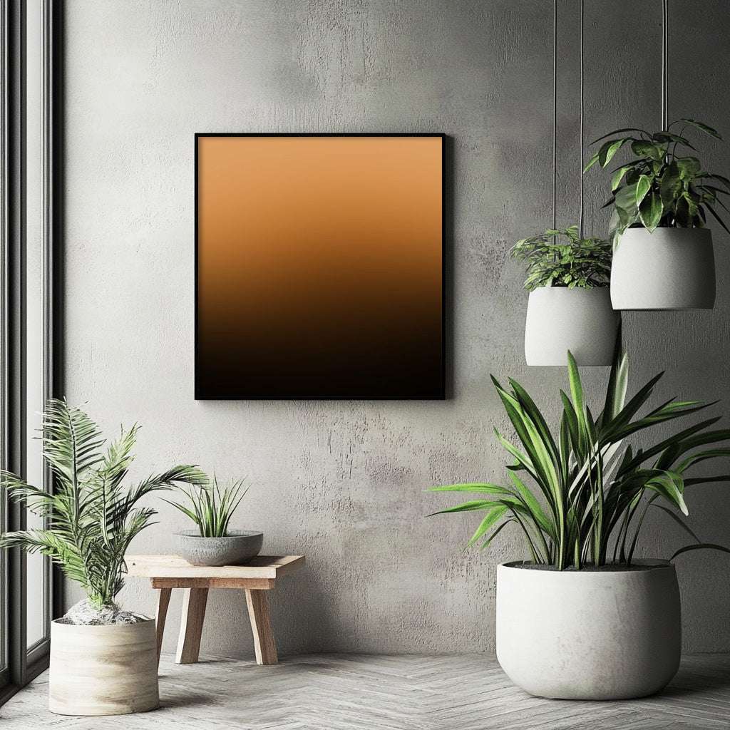 Twilight Transition: Minimalist Gradient from Day to Night
