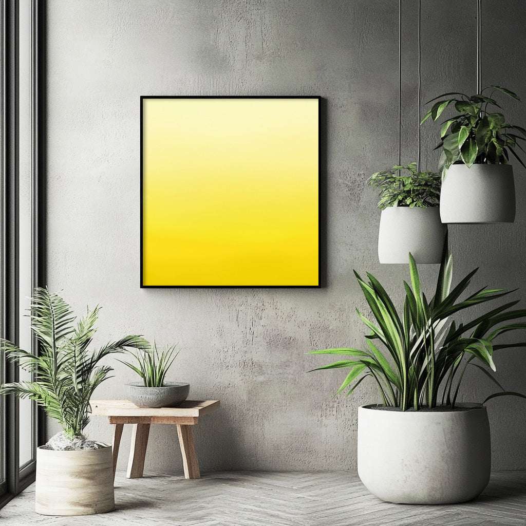 Lemon Sheen: Light Yellow Gradient