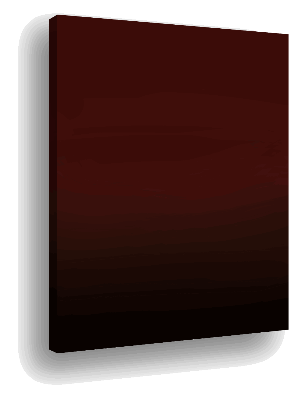 Crimson Canvas: Dark Red Gradient